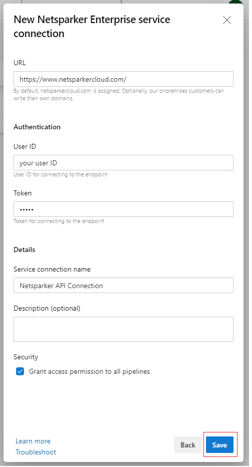 netsparker-enterprise-add-service-connection